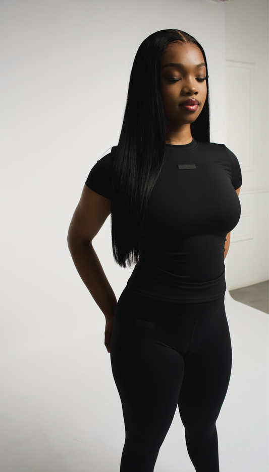 T-SHIRT SCULPT KULTURE NOIR
