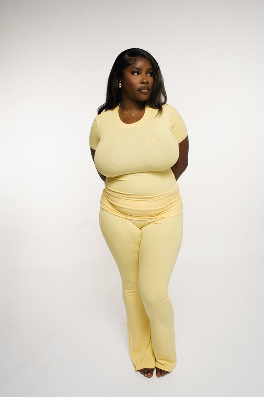 PANTALON  KLT JAUNE